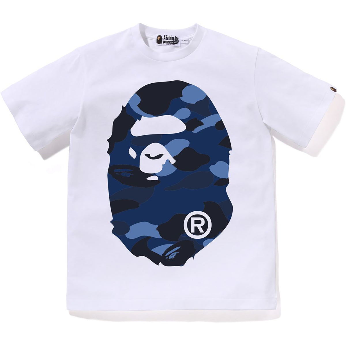 COLOR CAMO BIG APE HEAD TEE JR KIDS