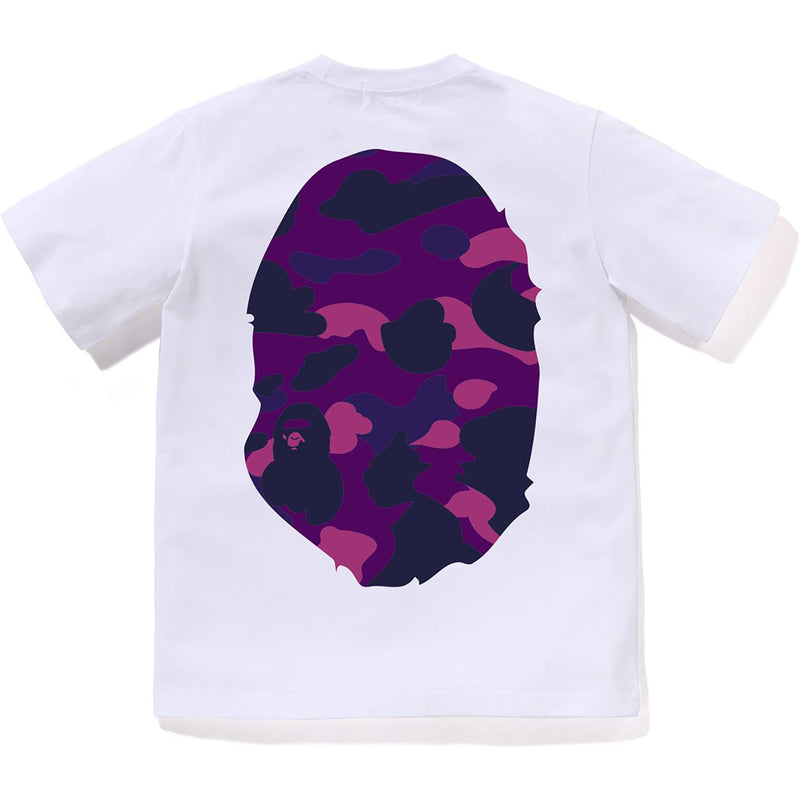 COLOR CAMO BIG APE HEAD TEE JR KIDS