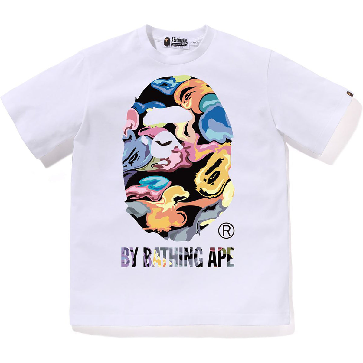 ART CAMO BY BATHING APE TEE JR KIDS