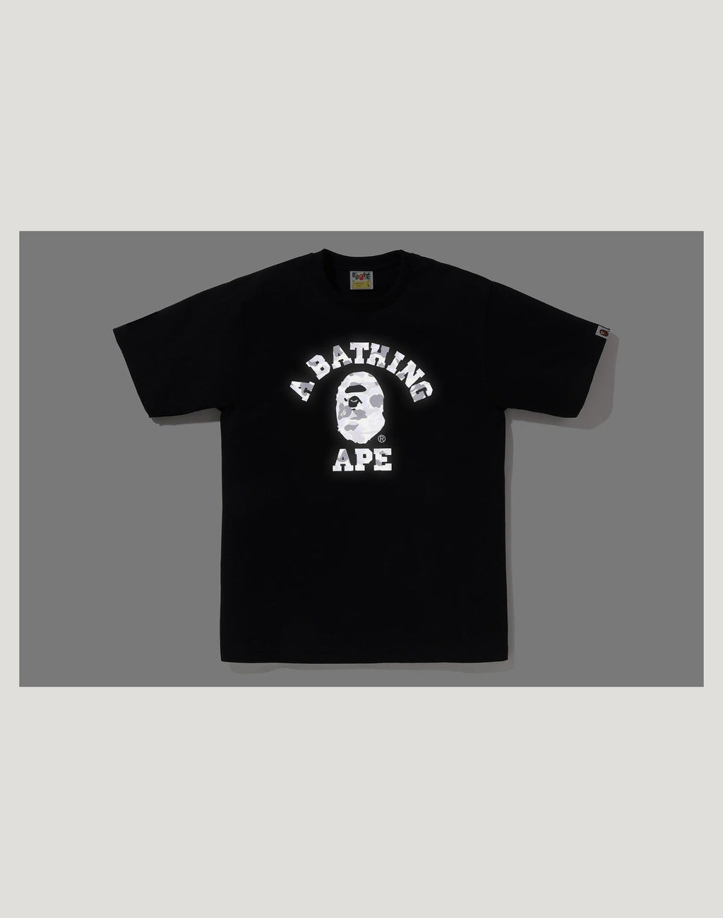 ABC CAMO REFLECTIVE ON COLLEGE TEE MENS