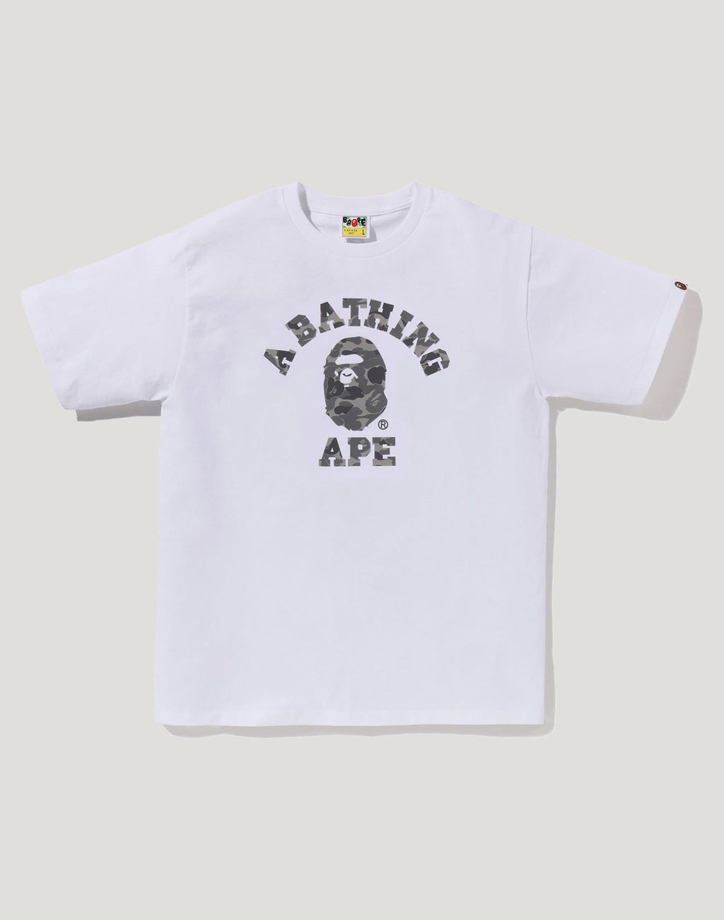 ABC CAMO REFLECTIVE ON COLLEGE TEE MENS