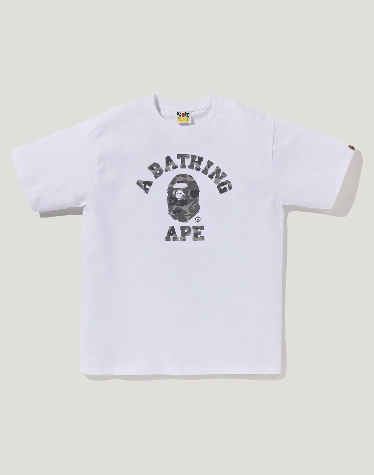 ABC CAMO REFLECTIVE ON COLLEGE TEE MENS