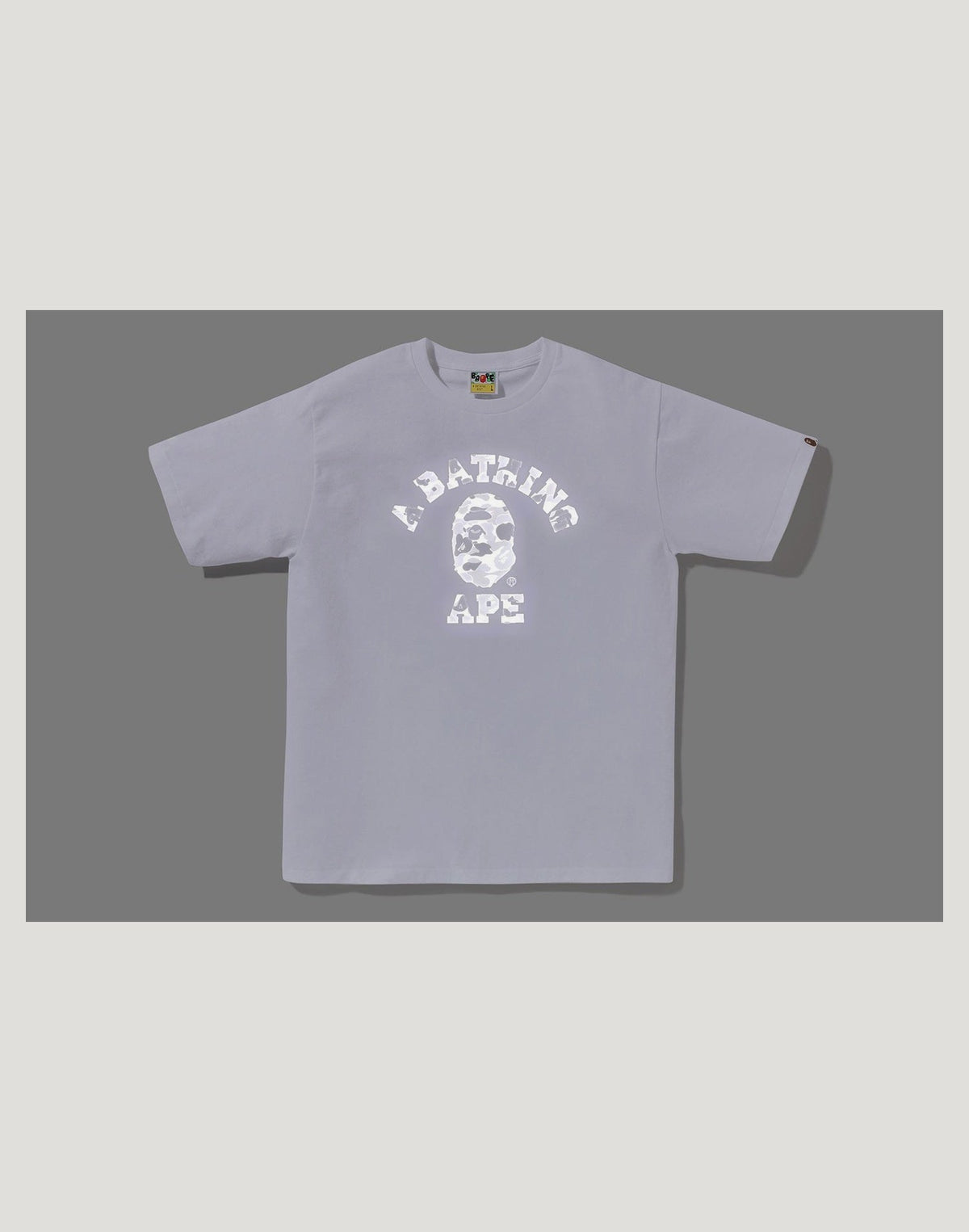 ABC CAMO REFLECTIVE ON COLLEGE TEE MENS