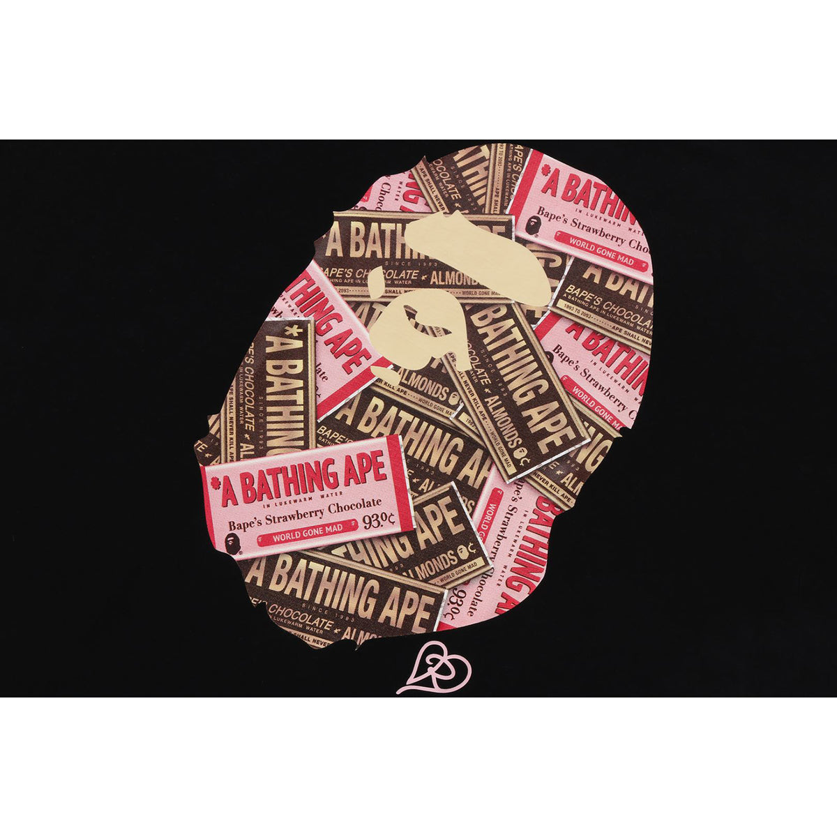 CHOCOLATE APE HEAD TEE MENS