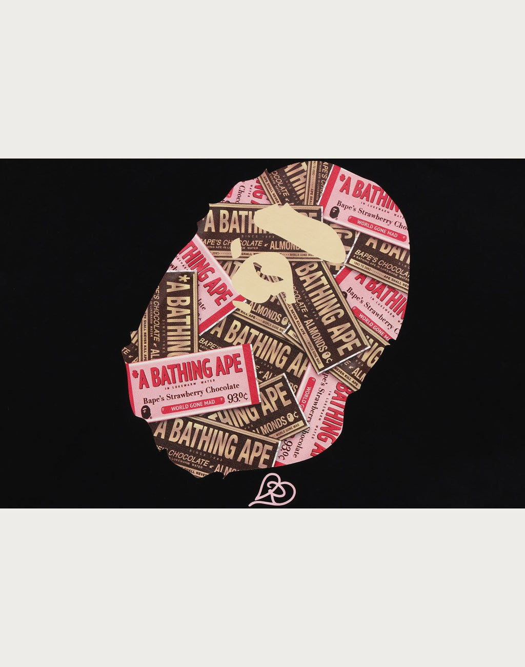 CHOCOLATE APE HEAD TEE MENS