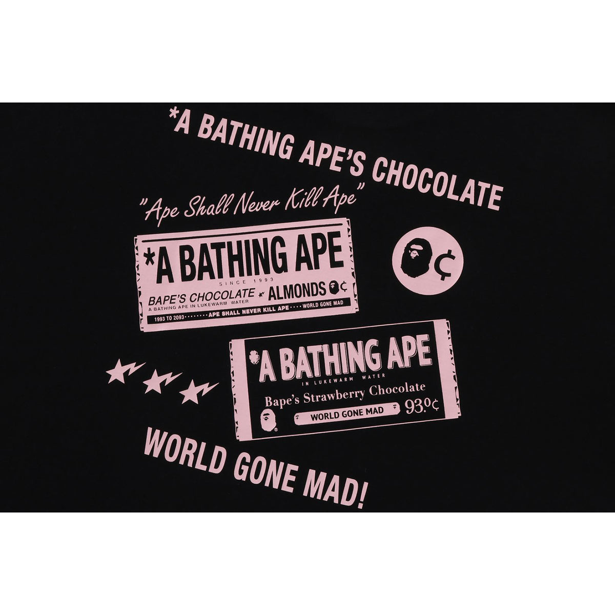 CHOCOLATE APE HEAD TEE MENS