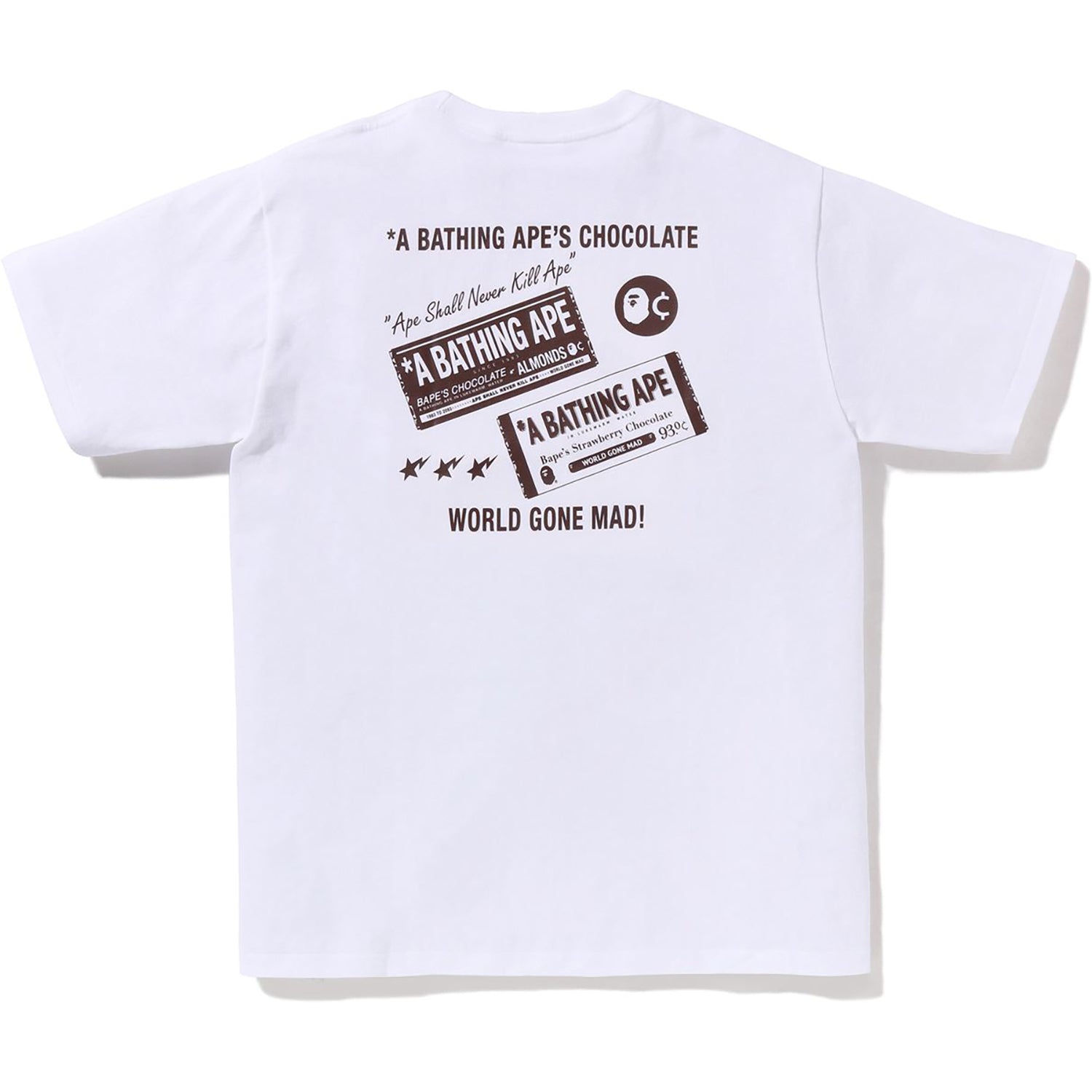 CHOCOLATE APE HEAD TEE MENS – us.bape.com