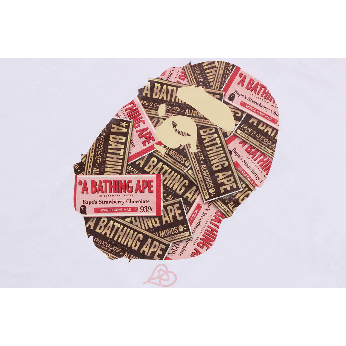 CHOCOLATE APE HEAD TEE MENS