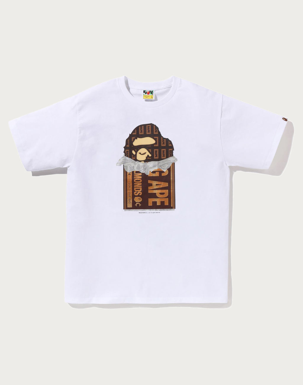 CHOCOLATE BAR APE HEAD TEE MENS