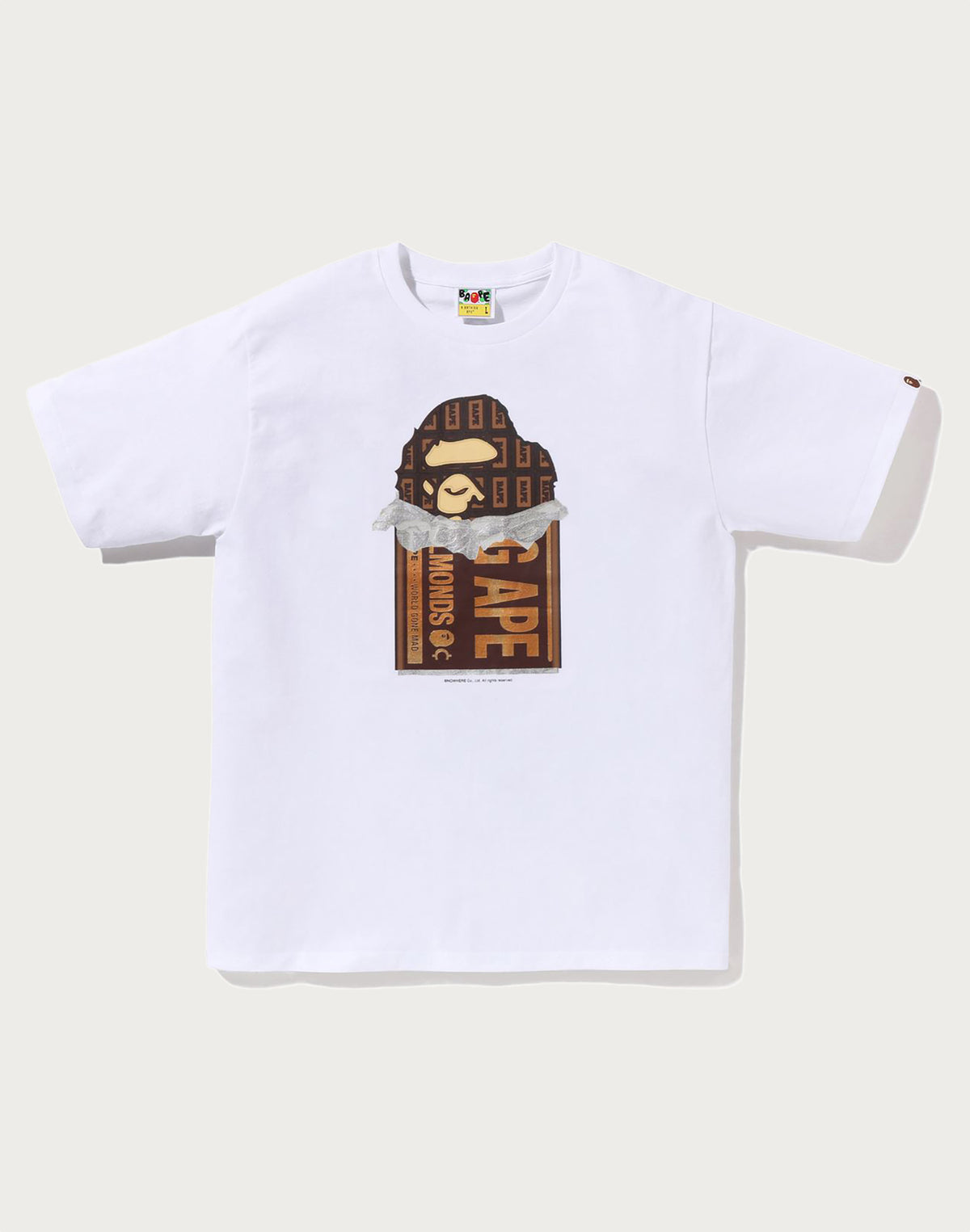 CHOCOLATE BAR APE HEAD TEE MENS