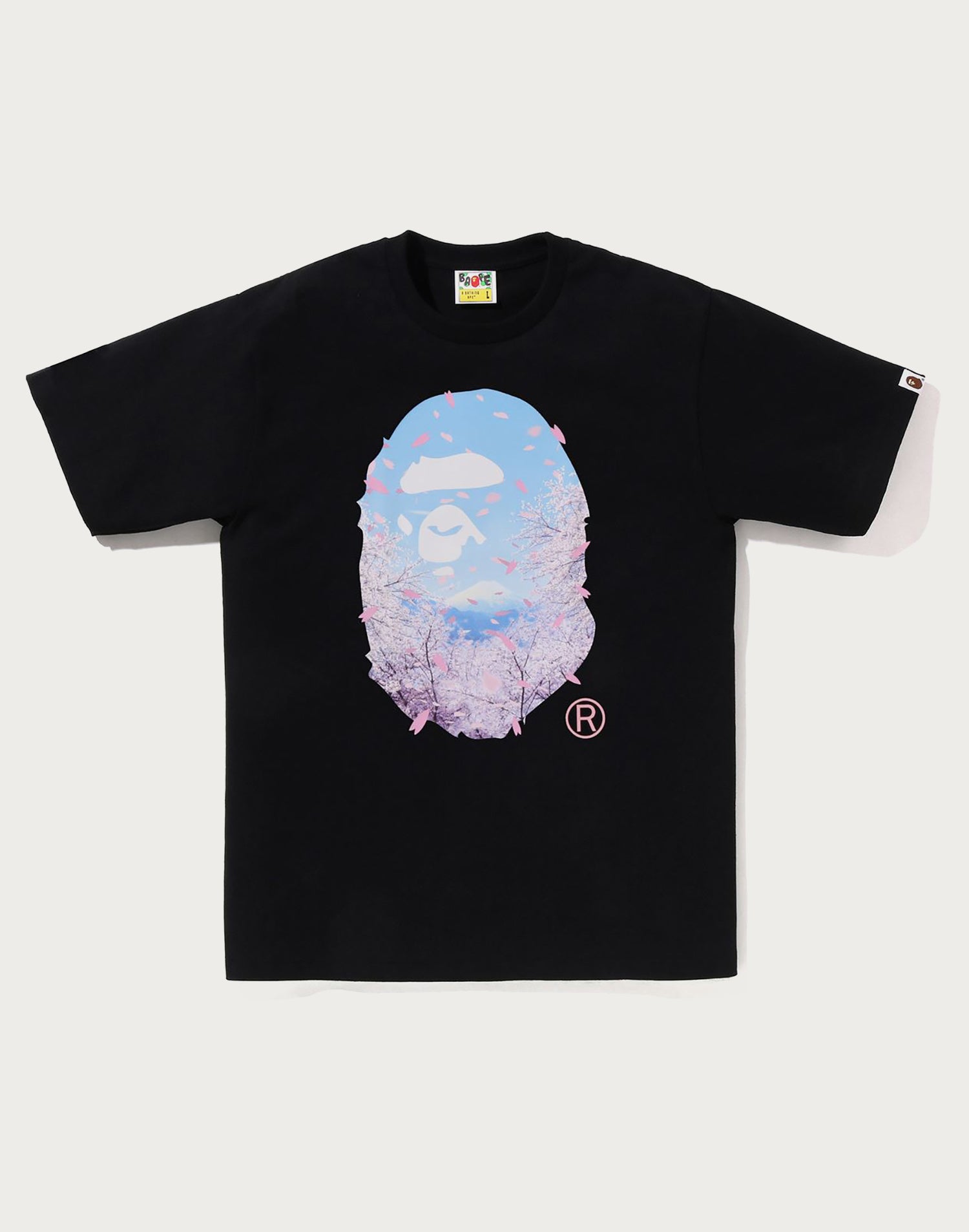 SAKURA PHOTO APE HEAD TEE MENS – us.bape.com