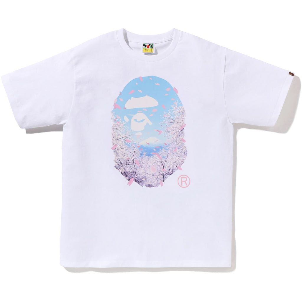 SAKURA PHOTO APE HEAD TEE MENS
