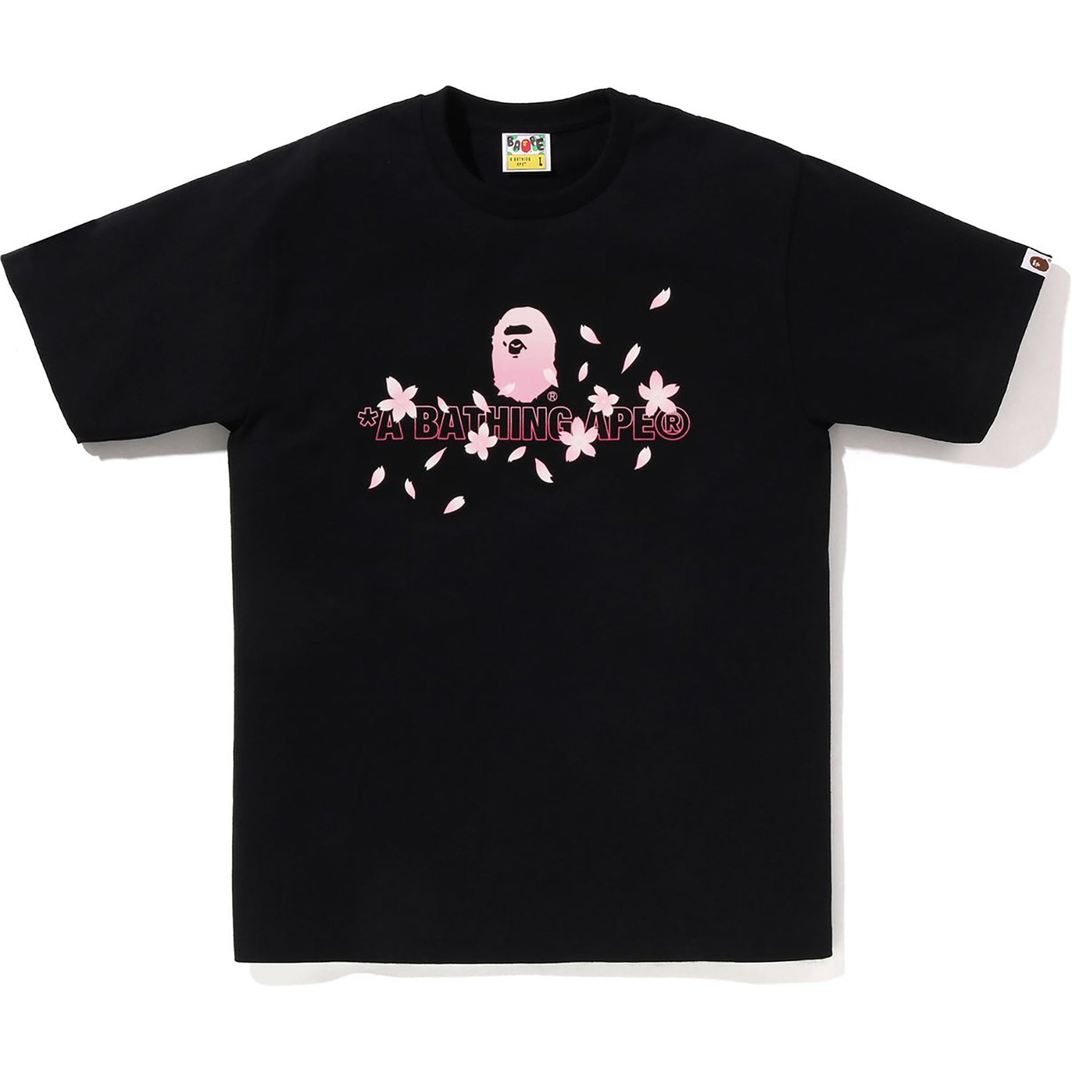 SAKURA LOGO TEE MENS – us.bape.com