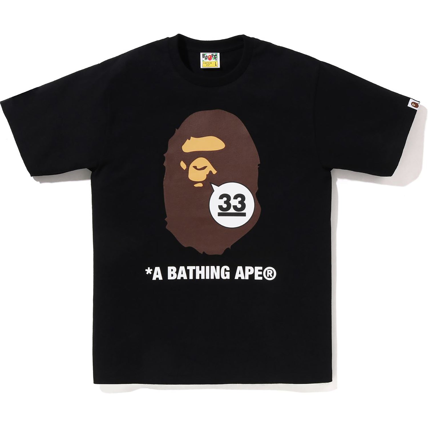 A BATHING APE 33RD ANNIV. APE HEAD TEE MENS – us.bape.com