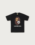A BATHING APE 33RD ANNIV. APE HEAD TEE MENS