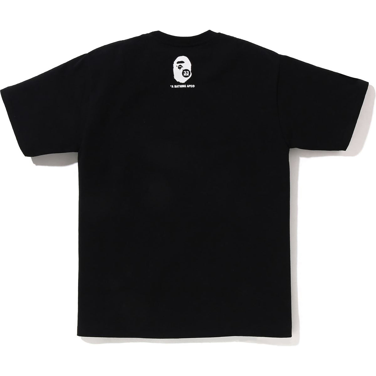 A BATHING APE 33RD ANNIV. APE HEAD TEE MENS