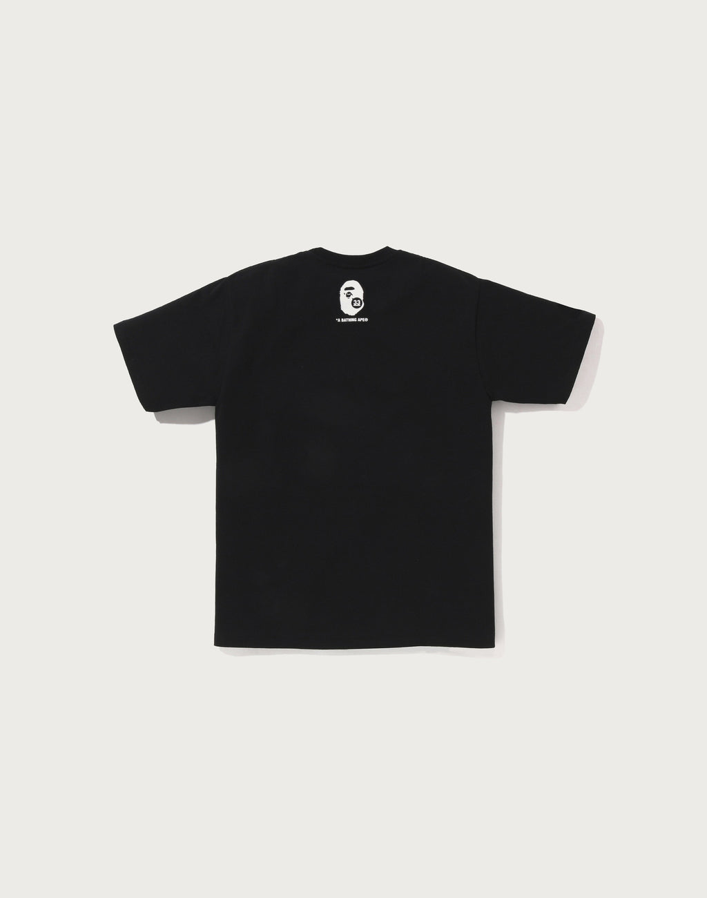 A BATHING APE 33RD ANNIV. APE HEAD TEE MENS