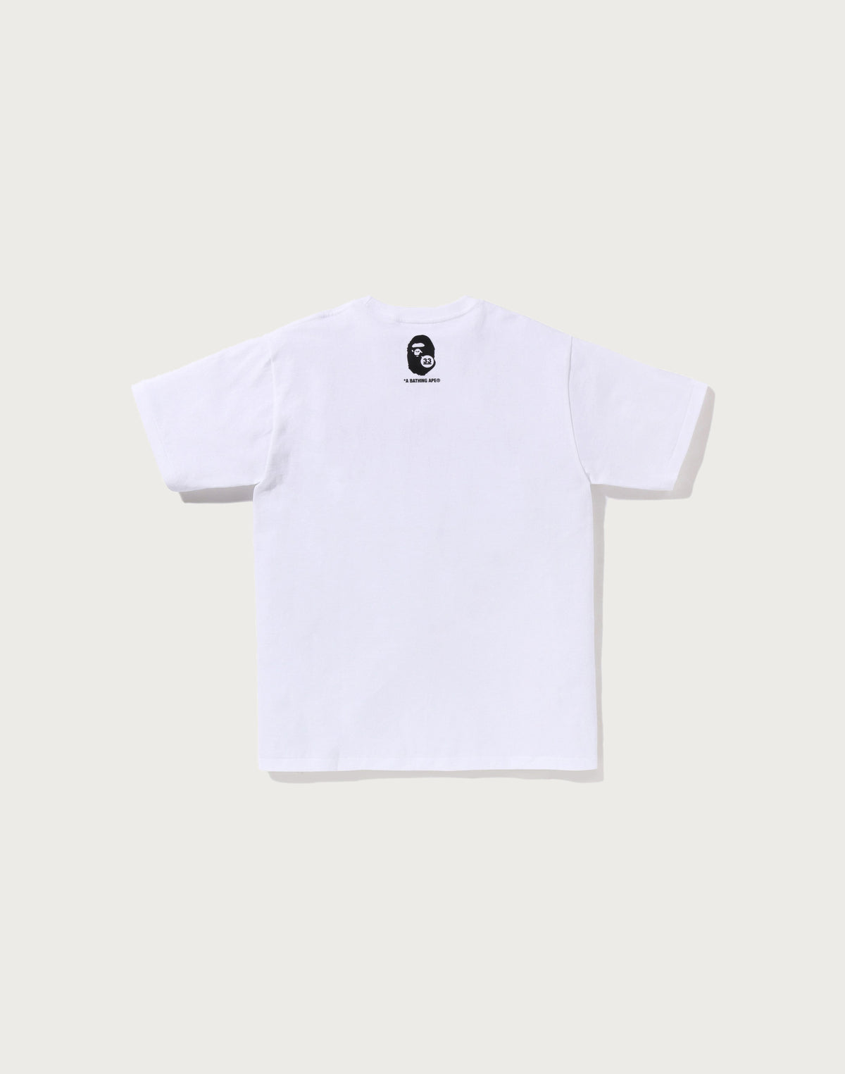A BATHING APE 33RD ANNIV. APE HEAD TEE MENS