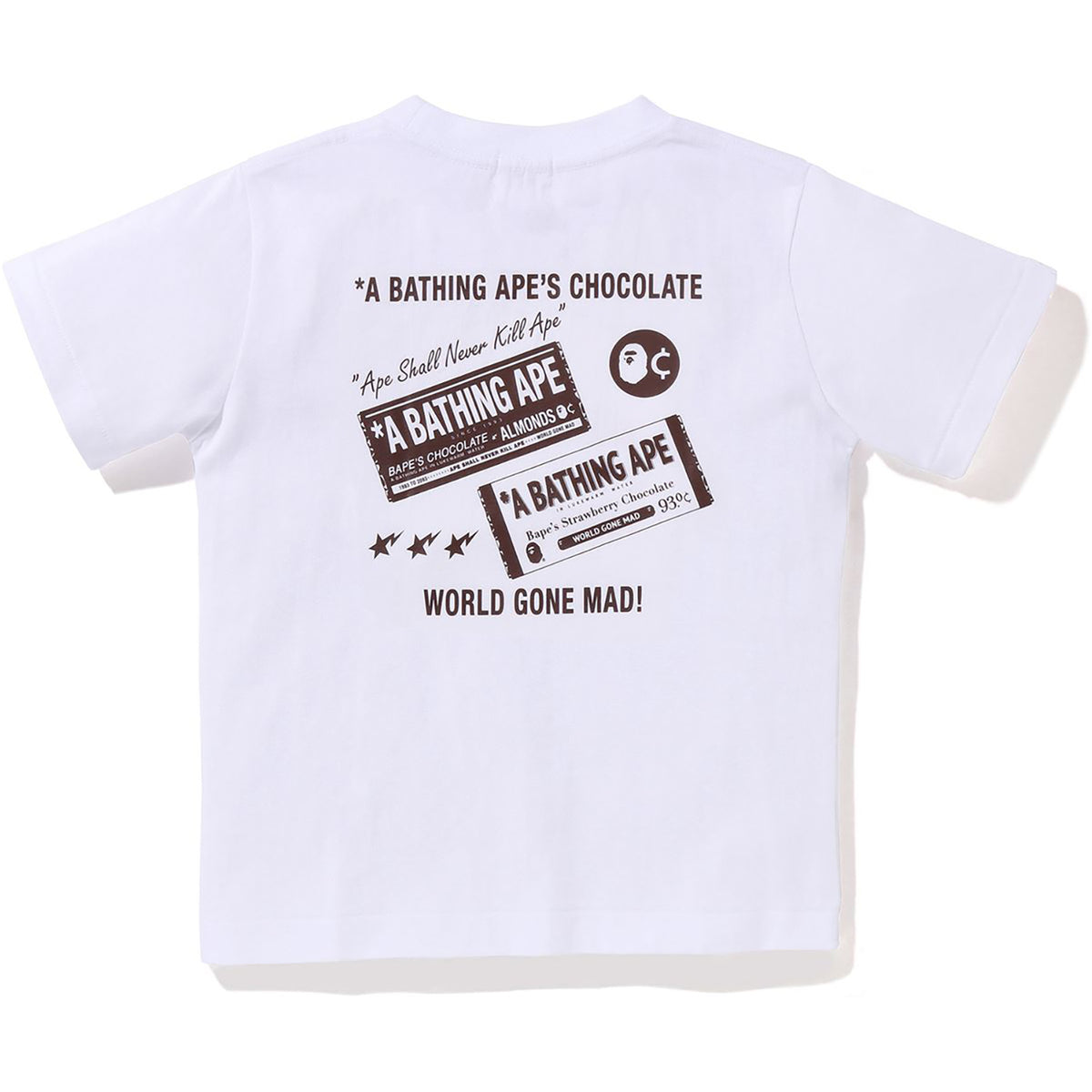 CHOCOLATE APE HEAD TEE KIDS