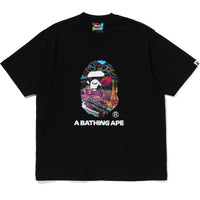 BAPE X F1LV A BATHING APE RELAXED FIT TEE MENS