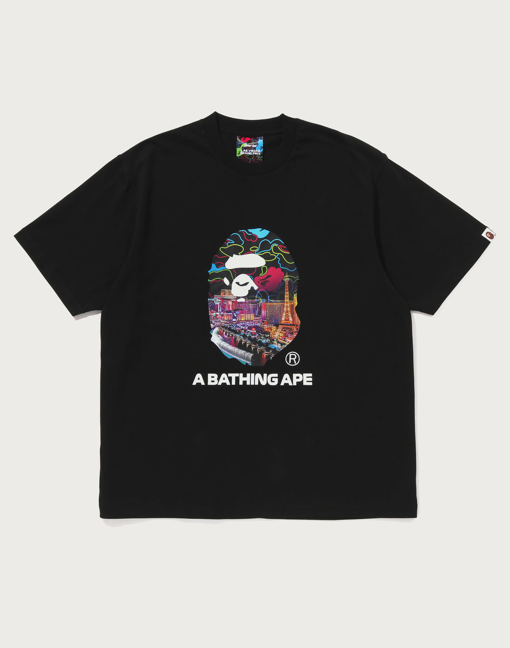 BAPE X F1LV A BATHING APE RELAXED FIT TEE MENS