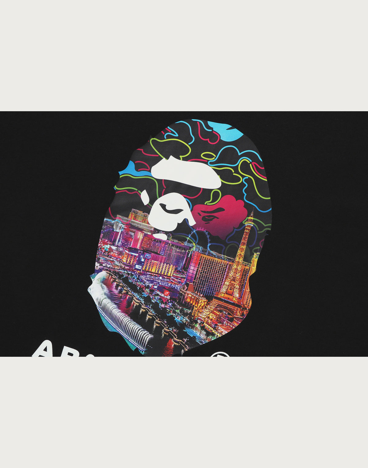 BAPE X F1LV A BATHING APE RELAXED FIT TEE MENS