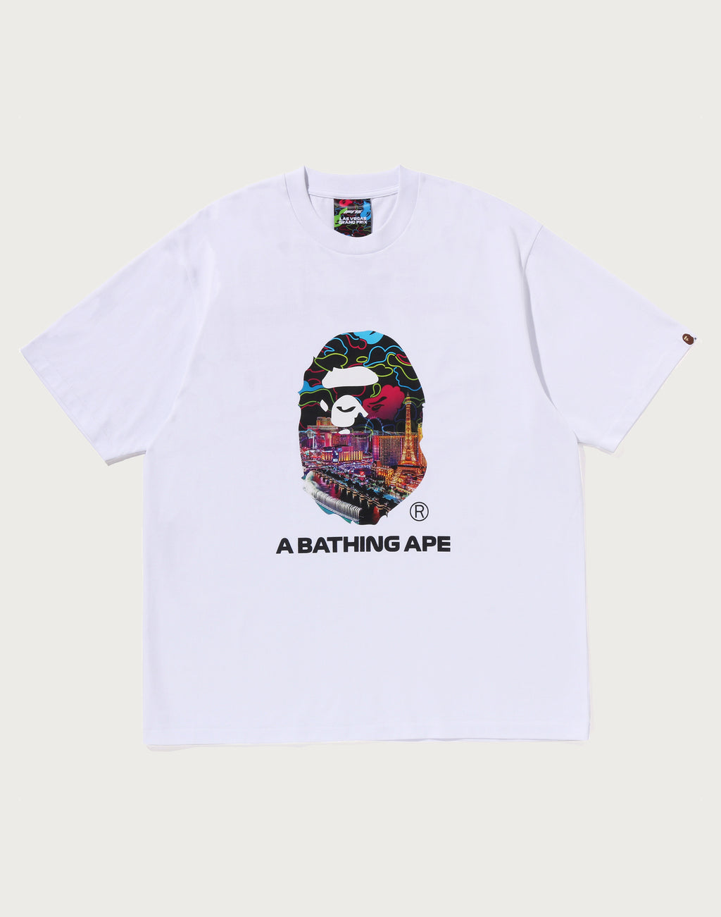 BAPE X F1LV A BATHING APE RELAXED FIT TEE MENS