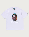 BAPE X F1LV A BATHING APE RELAXED FIT TEE MENS