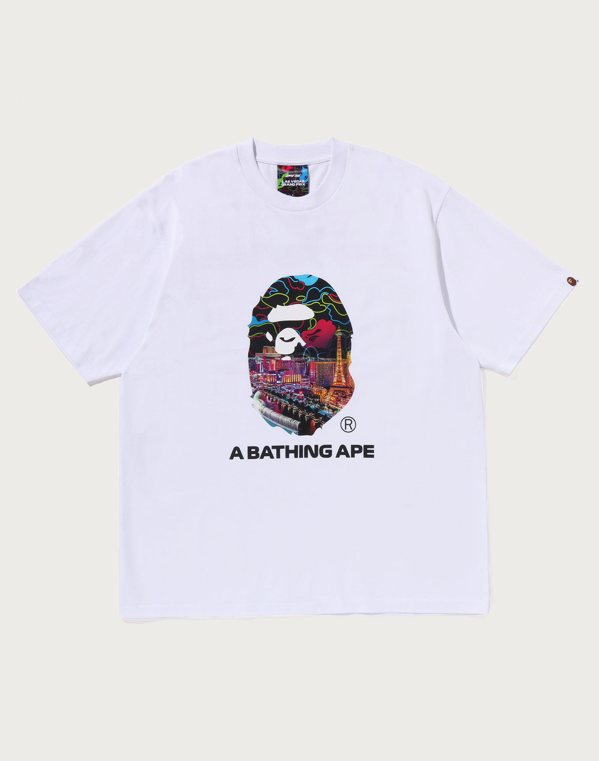 BAPE X F1LV A BATHING APE RELAXED FIT TEE MENS