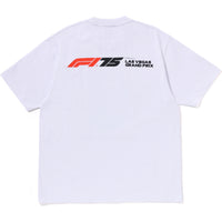 BAPE X F1LV A BATHING APE RELAXED FIT TEE MENS