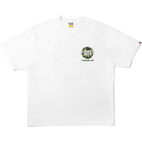 BAPE X LIBERTY WALK ABC CAMO LOGO RELAXED FIT TEE MENS