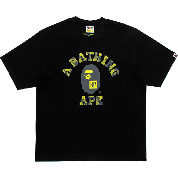 BAPE X CR7 LIFE COLLEGE RELAXED FIT TEE MENS