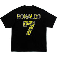 BAPE X CR7 LIFE COLLEGE RELAXED FIT TEE MENS