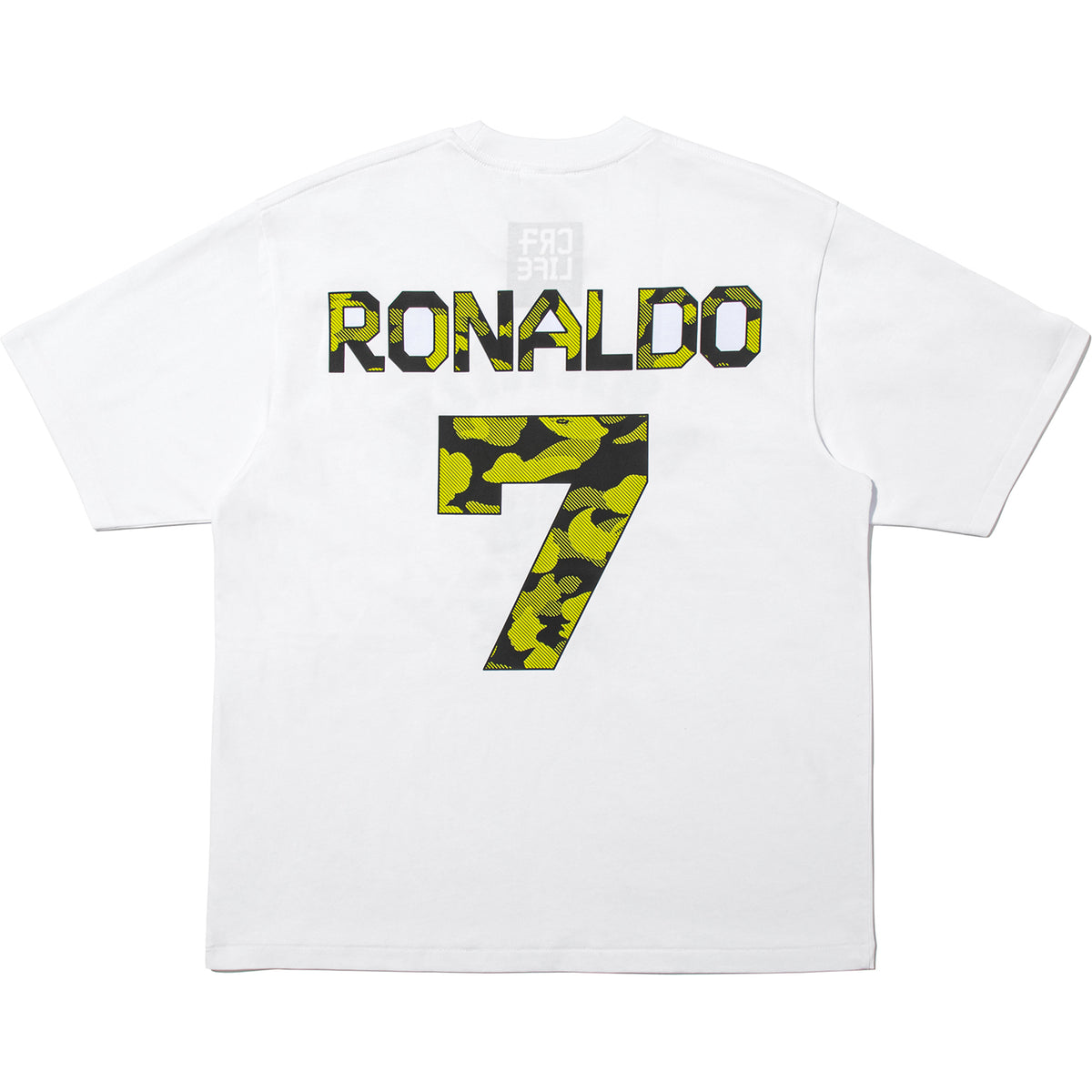 BAPE X CR7 LIFE COLLEGE RELAXED FIT TEE MENS