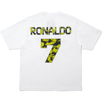 BAPE X CR7 LIFE COLLEGE RELAXED FIT TEE MENS