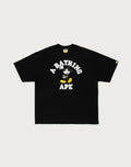 BAPE X DISNEY MICKEY MOUSE COLLEGE RELAXED FIT TEE MENS