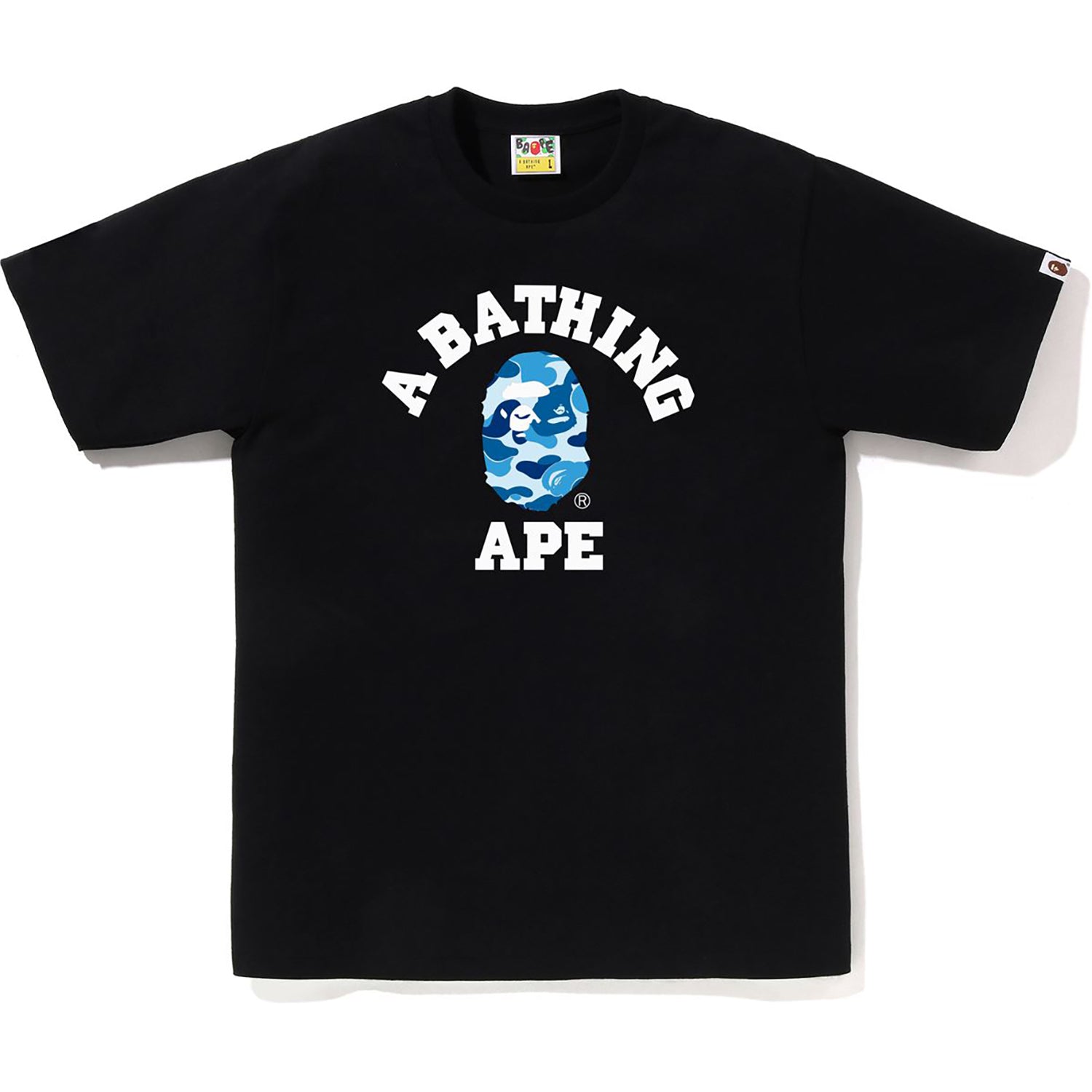値下げAPE ABC CAMO college Tシャツ　ブラックL ABC CAMO COLLEGE TEE MENS – us.bape.com