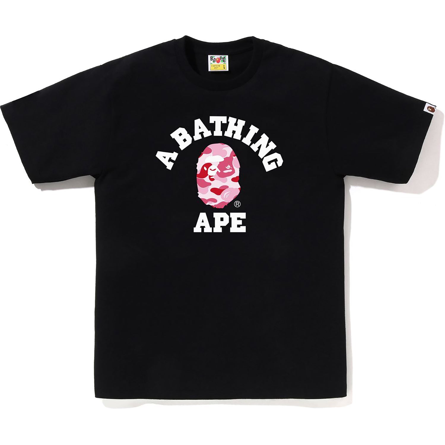 ABC CAMO COLLEGE TEE MENS – us.bape.com