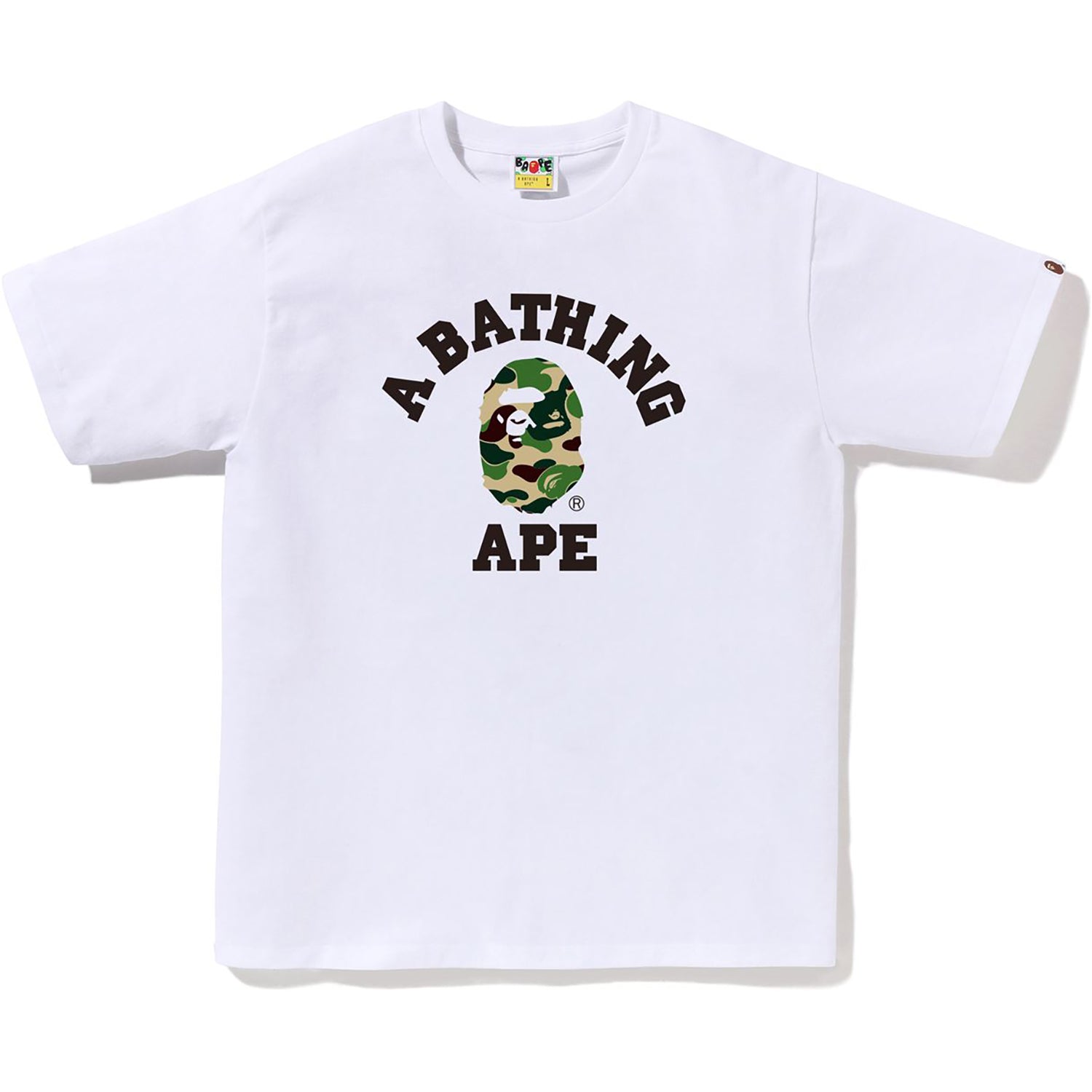ABC CAMO COLLEGE TEE MENS – us.bape.com