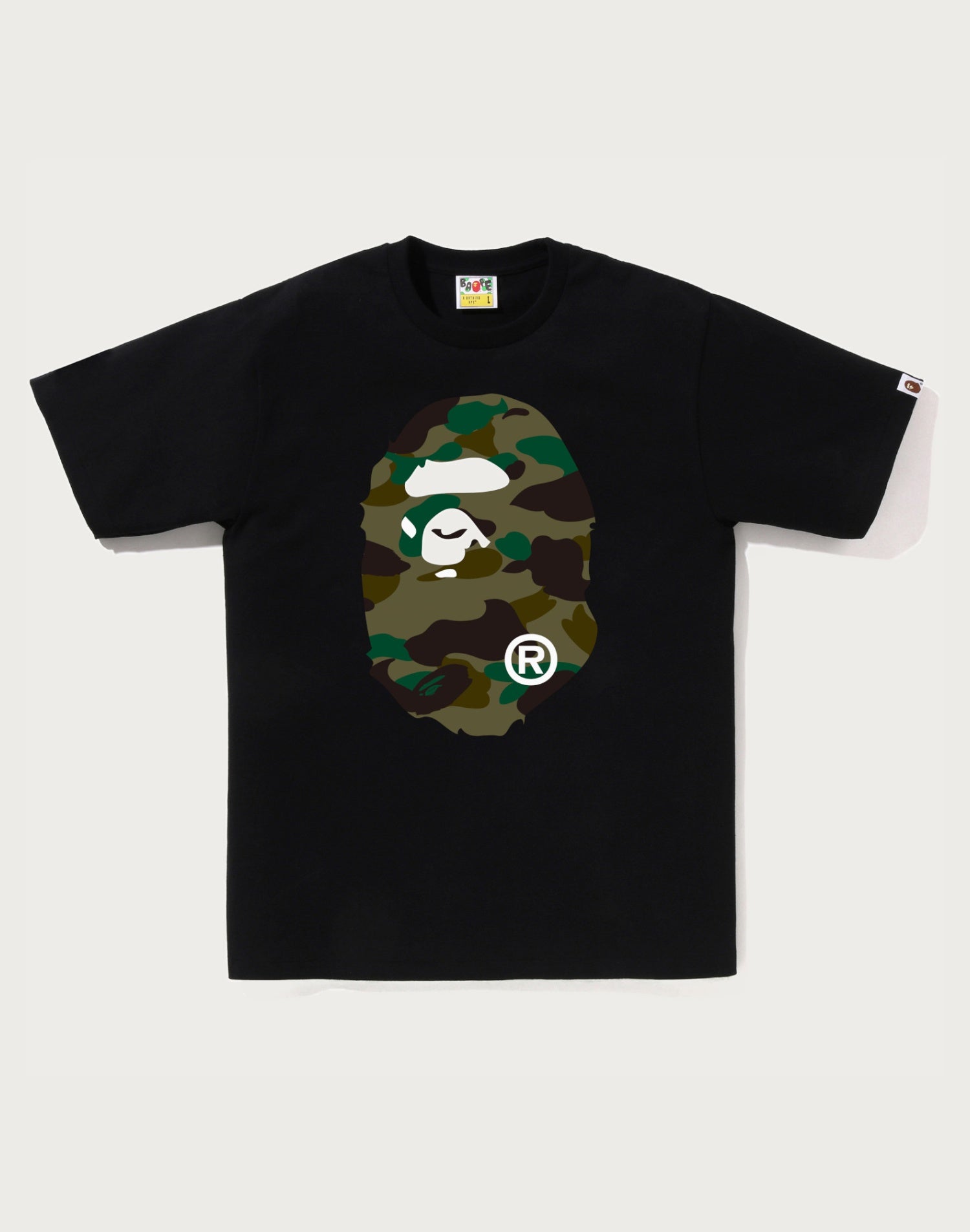 1ST CAMO BIG APE HEAD TEE MENS