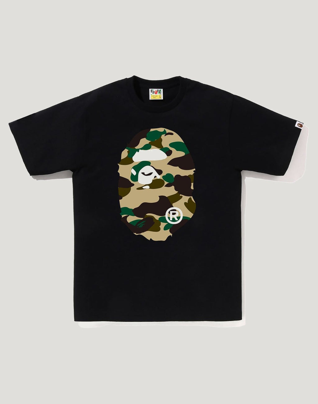 1ST CAMO BIG APE HEAD TEE MENS
