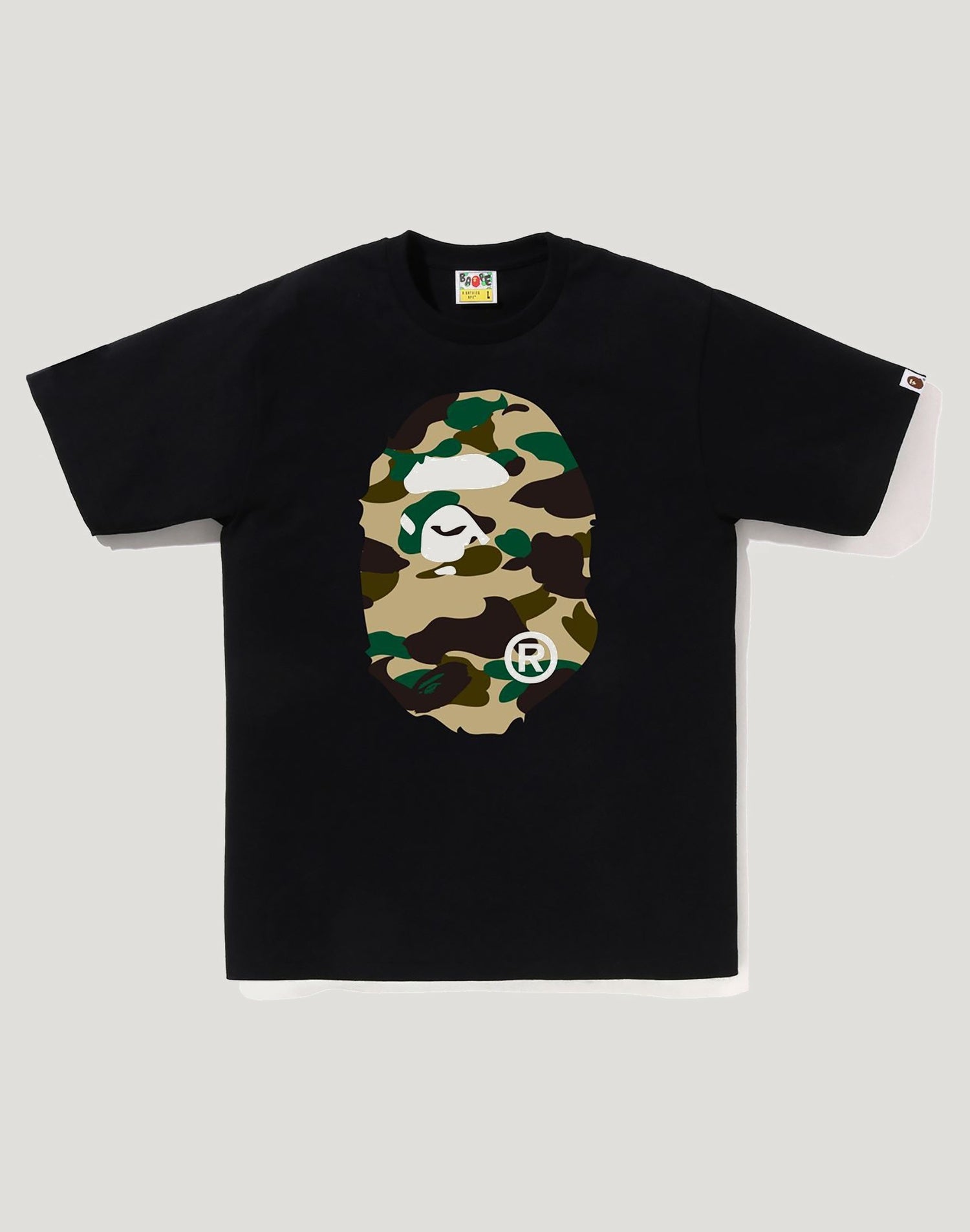 1ST CAMO BIG APE HEAD TEE MENS