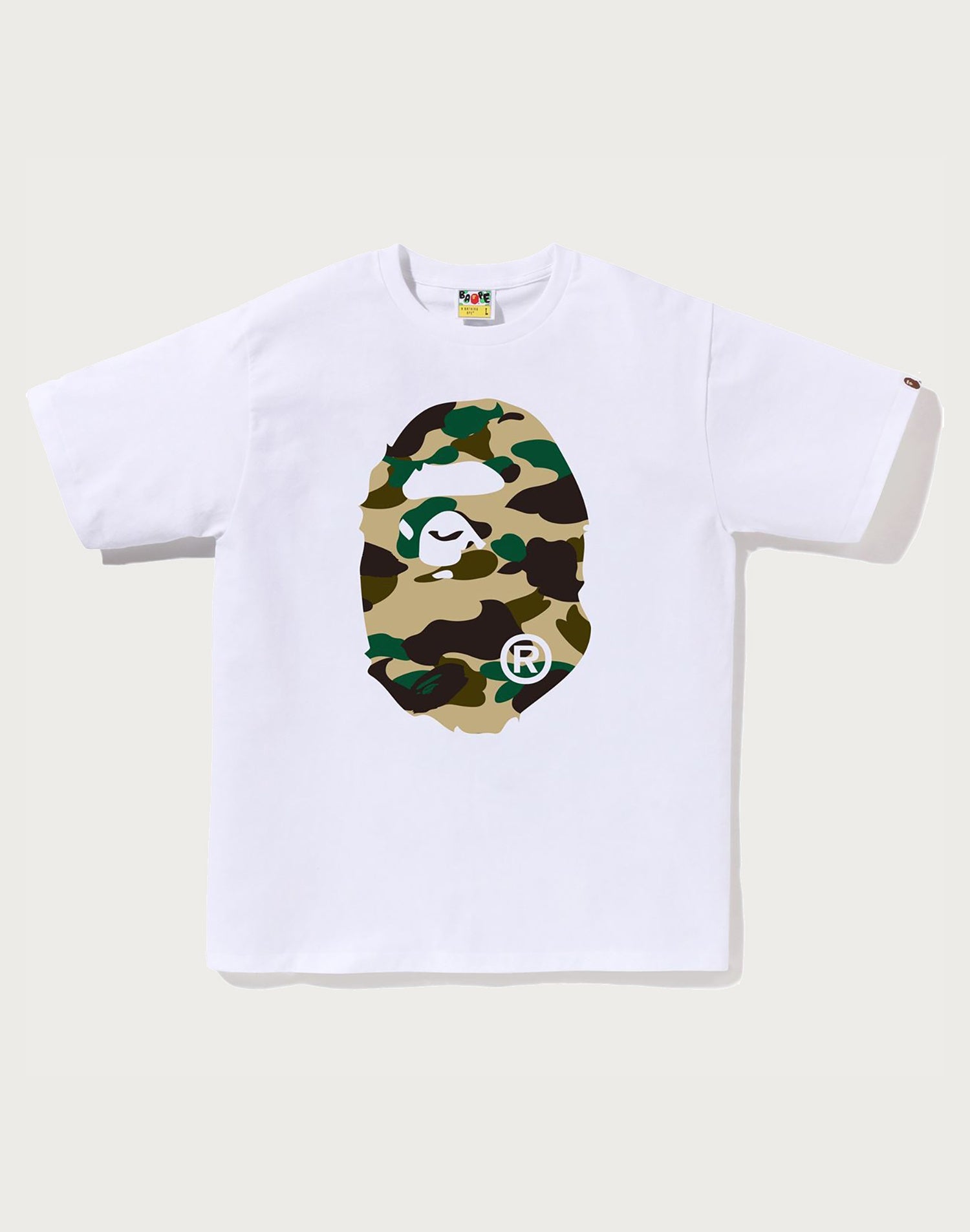 1ST CAMO BIG APE HEAD TEE MENS