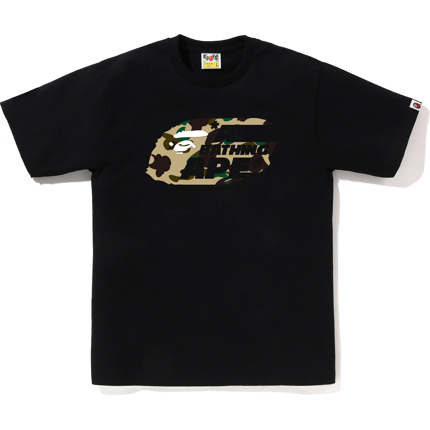 1ST CAMO MOVING APE HEAD TEE MENS – us.bape.com