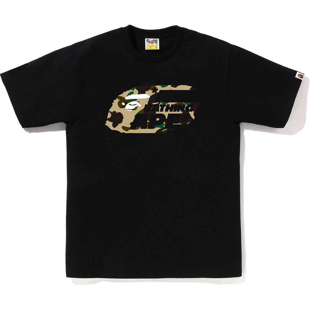1ST CAMO MOVING APE HEAD TEE MENS