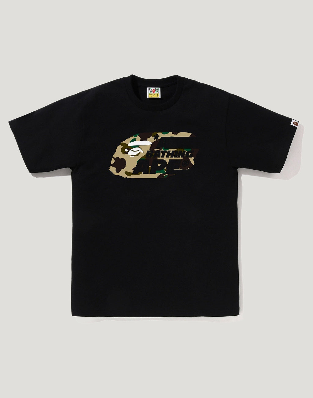 1ST CAMO MOVING APE HEAD TEE MENS