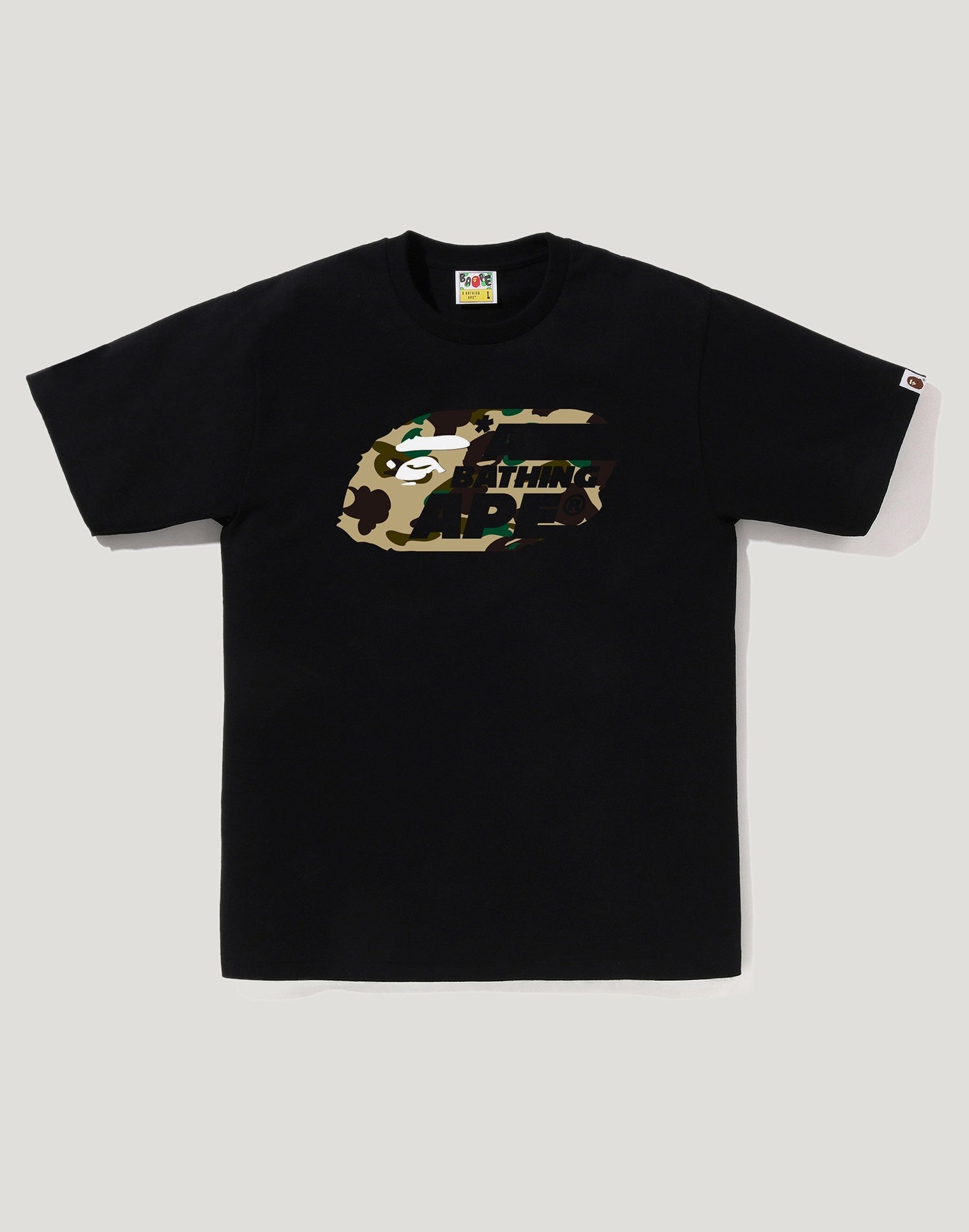 1ST CAMO MOVING APE HEAD TEE MENS