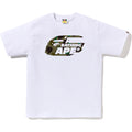 1ST CAMO MOVING APE HEAD TEE MENS