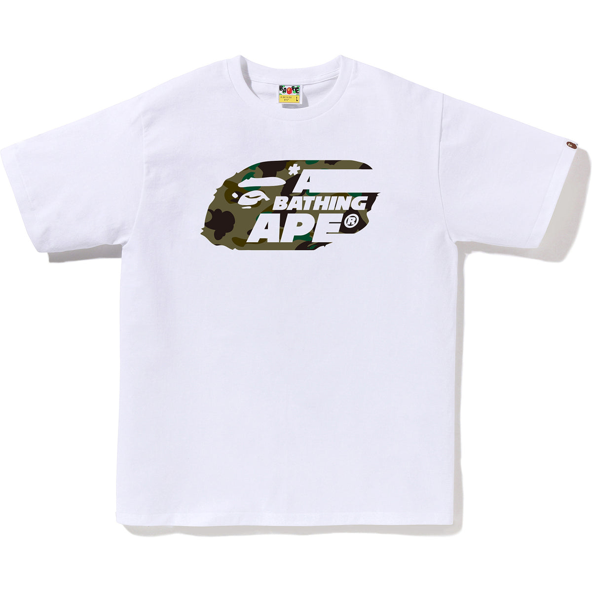 1ST CAMO MOVING APE HEAD TEE MENS