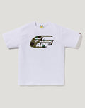 1ST CAMO MOVING APE HEAD TEE MENS